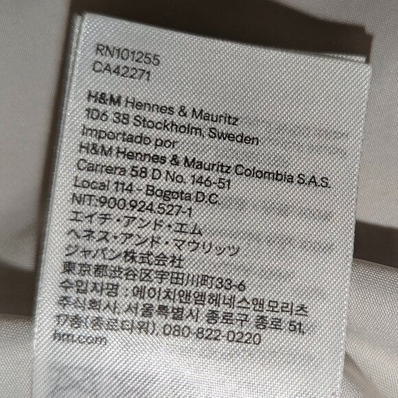 H&M Single-Breasted Jacket in Light Beige - Picture 5 of 6